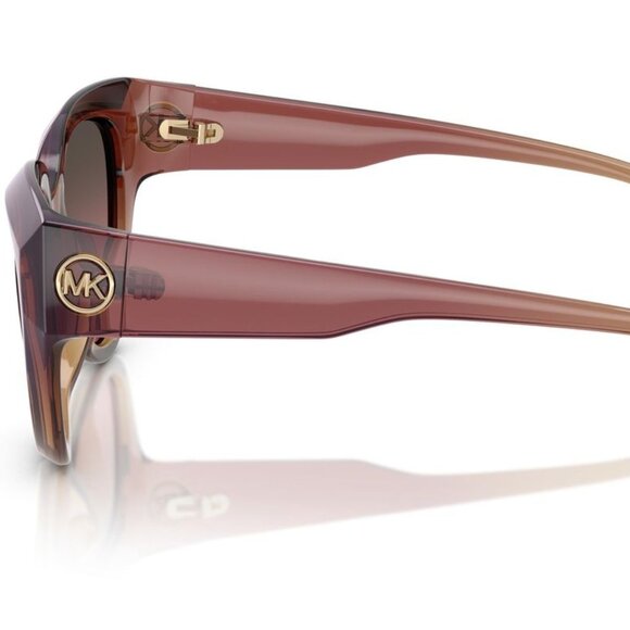 Michael Kors MK2241U Boca Raton Sunglasses Frame – Dusty Rose/Pink with Brown Ro